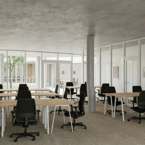Bureau privé 15 m² 5 postes Coworking Boulevard Godard Bordeaux 33300 - photo 2