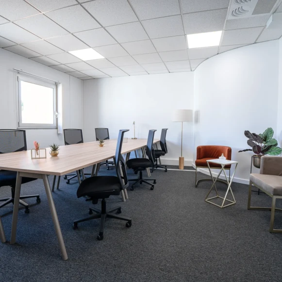 Bureau privé 29 m² 6 postes Coworking Avenue Léonard de Vinci Pessac 33600 - photo 1