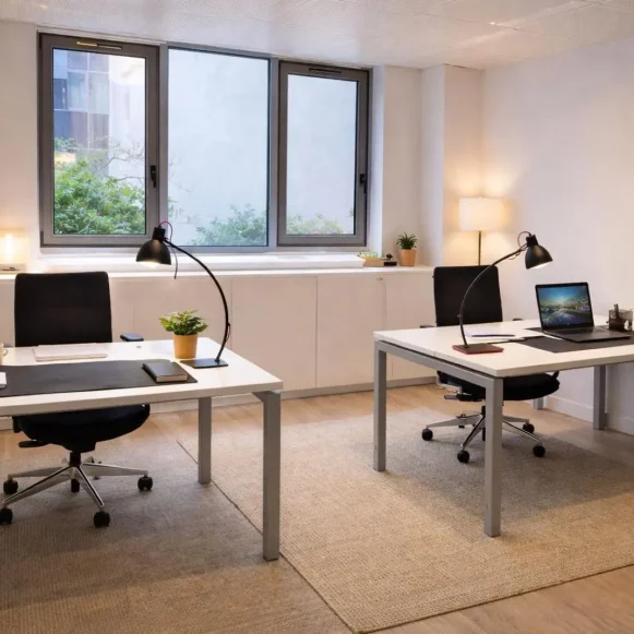 Bureau privé 26 m² 2 postes Location bureau Rue de Rouvray Neuilly-sur-Seine 92200 - photo 1