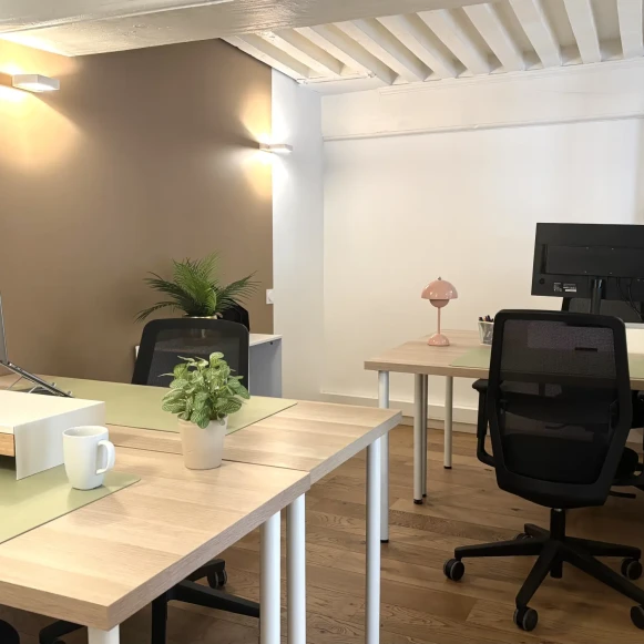 Bureau privé 12 m² 4 postes Location bureau Rue du Général Plessier Lyon 69002 - photo 1