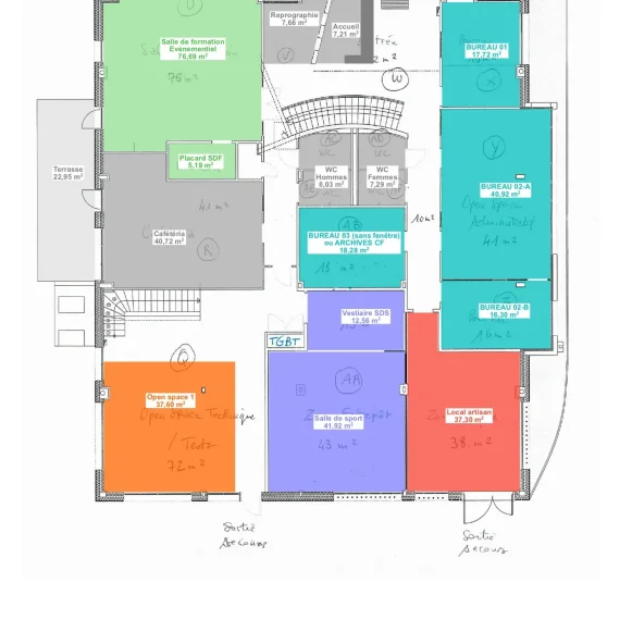 Bureau privé 30 m² 4 postes Coworking Rue André Marie Ampère Plaisance-du-Touch 31830 - photo 11