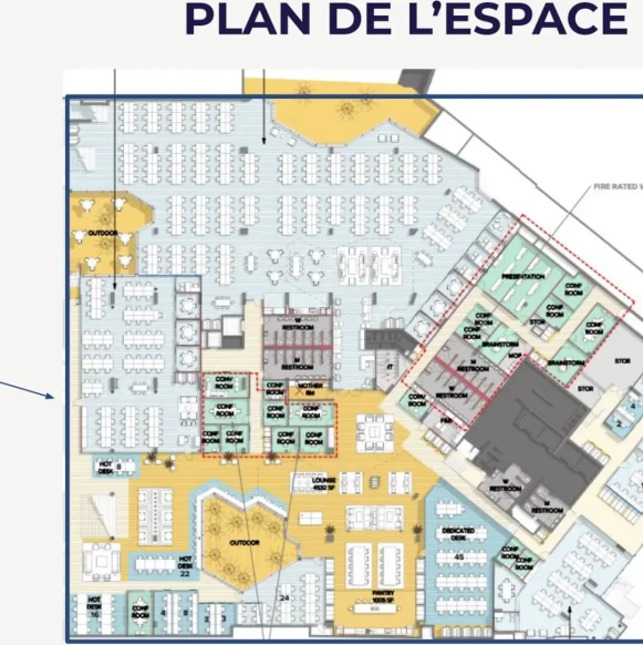 Espace indépendant 3 500 m² 350 postes Location bureau Boulevard Pereire Paris 75017 - photo 5