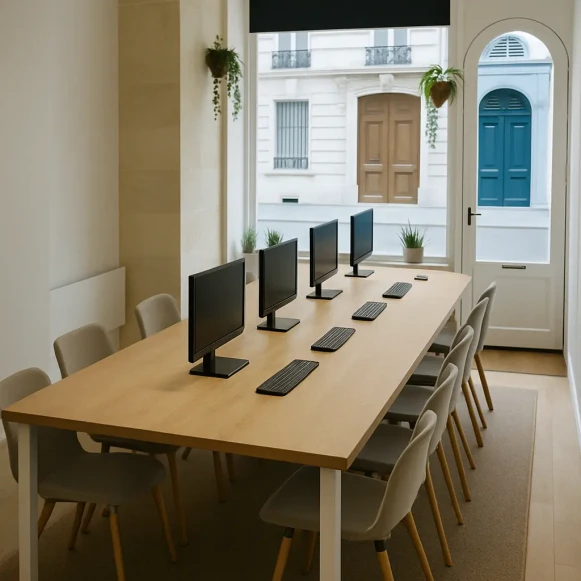 Espace indépendant 30 m² 6 postes Coworking Rue Sedillot Paris 75007 - photo 6