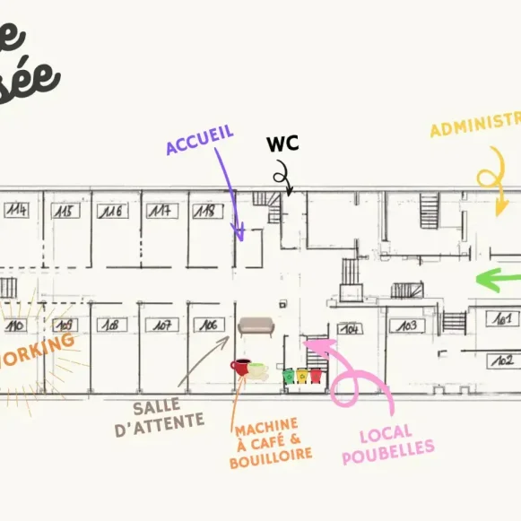 Open Space  5 postes Coworking Rue du Chemin Vert Paris 75011 - photo 8
