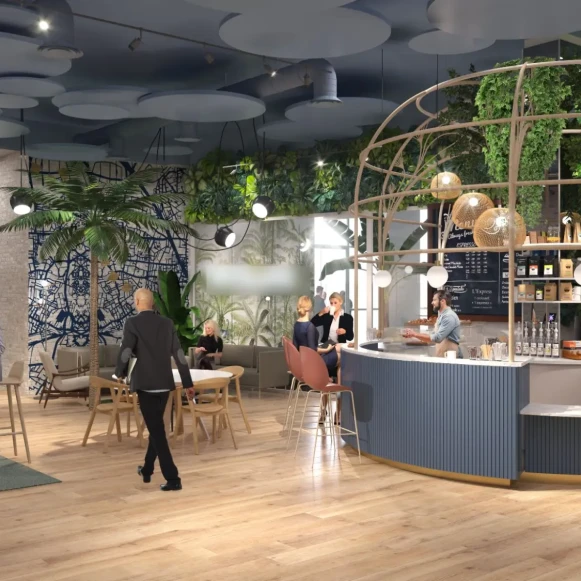 Bureau privé 21 m² 6 postes Coworking Rue d'Amiens Lille 59800 - photo 3