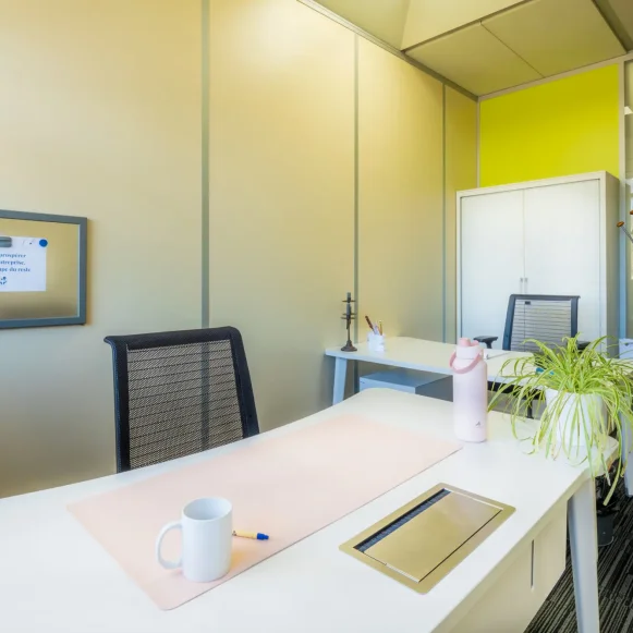 Bureau privé 10 m² 1 poste Coworking Impasse de La Ravoire Epagny Metz-Tessy 74370 - photo 4