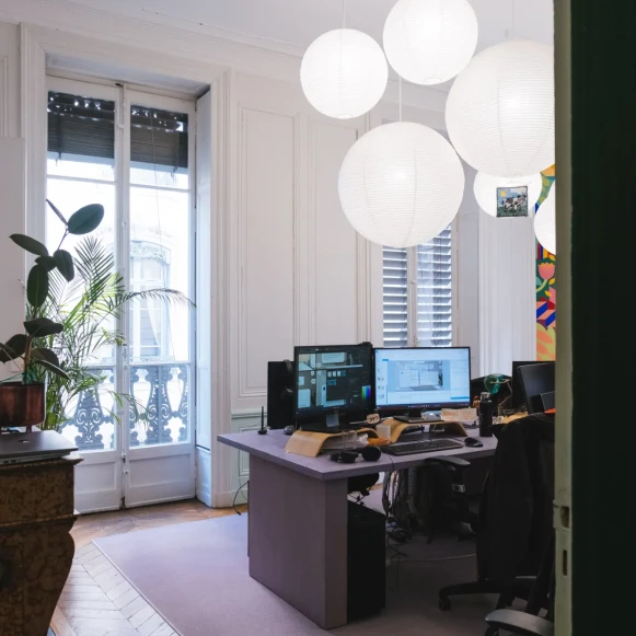 Bureau privé 20 m² 6 postes Coworking Rue d'Algérie Lyon 69001 - photo 4