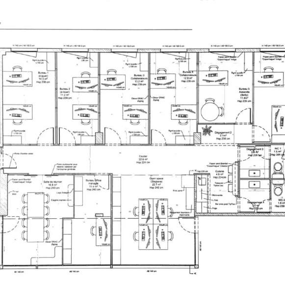 Bureau privé 11 m² 1 poste Location bureau Rue de Sèvres Boulogne-Billancourt 92100 - photo 6