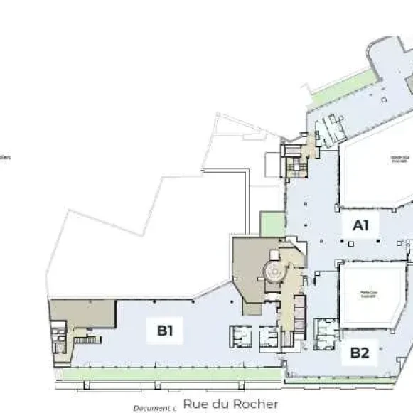 Espace indépendant 12 576 m² 1000 postes Location bureau Rue de Vienne Paris 75008 - photo 10