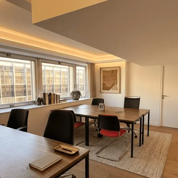 Bureau privé 20 m² 4 postes Location bureau Quai du Président Paul Doumer Courbevoie 92400 - photo 1