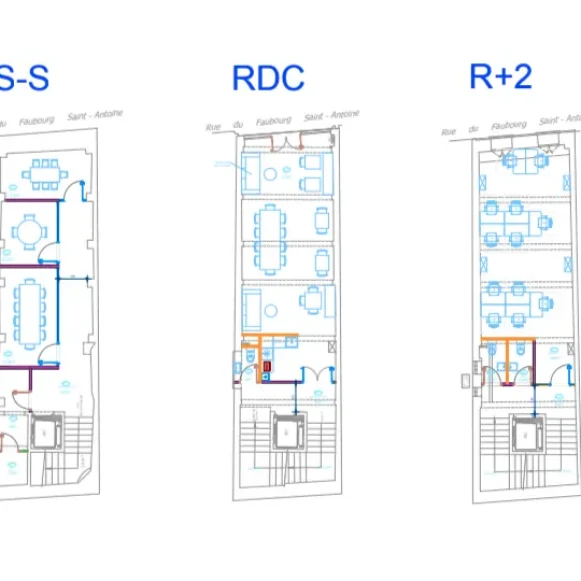 Bureau privé 46 m² 12 postes Coworking Rue du Faubourg Saint-Antoine Paris 75012 - photo 10