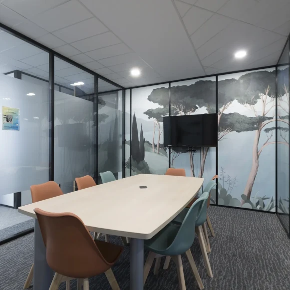 Bureau privé 10 m² 2 postes Location bureau Rue Laure Diebold Lyon 69009 - photo 4