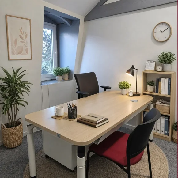 Bureau privé 10 m² 1 poste Location bureau Rue Professeur Calmette Cenon 33150 - photo 1