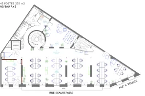 Espace indépendant - 75010 - 42 postes - 33180€