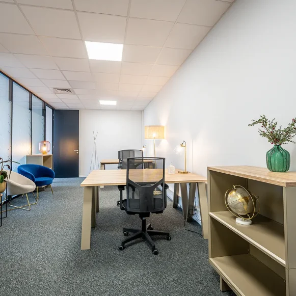 Bureau privé 45 m² 8 postes Location bureau Rue de la Haye Schiltigheim 67300 - photo 2