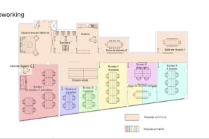 Open Space - 75009 - 40 postes - 400€