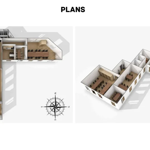 Espace indépendant 204 m² 42 postes Coworking Rue de Turenne Paris 75003 - photo 4