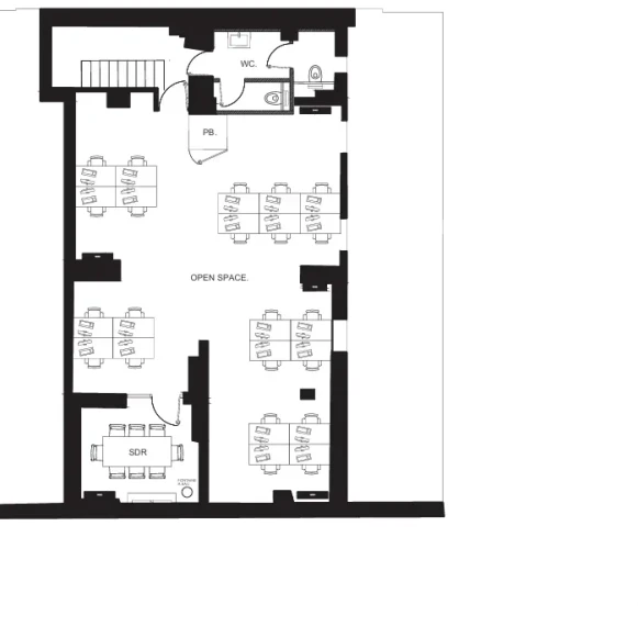 Espace indépendant 360 m² 50 postes Location bureau Rue Fortuny Paris 75017 - photo 3