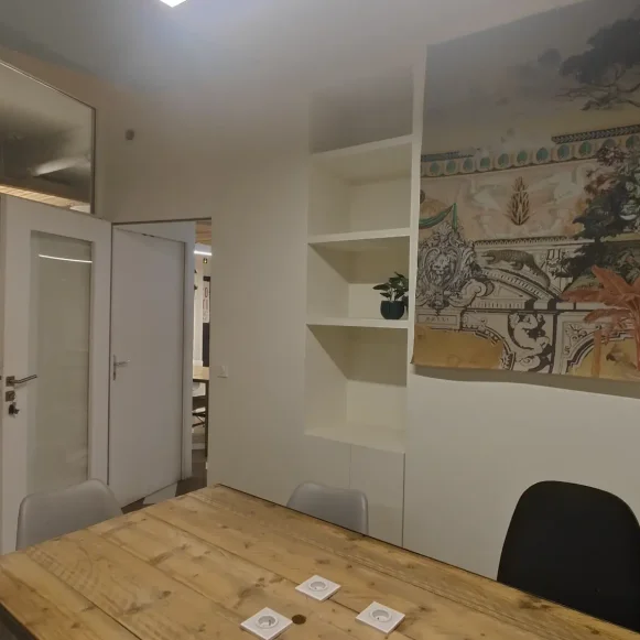 Bureau privé 10 m² 3 postes Location bureau Rue Greneta Paris 75002 - photo 3