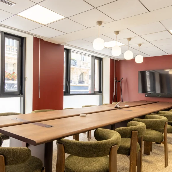 Bureau privé 28 m² 4 postes Coworking Rue de Laborde Paris 75008 - photo 6