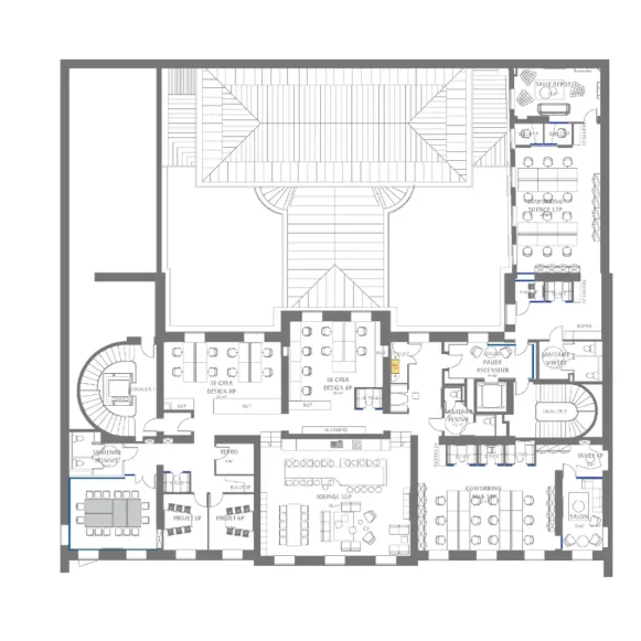 Espace indépendant 650 m² 86 postes Location bureau Boulevard Montmartre Paris 75009 - photo 2