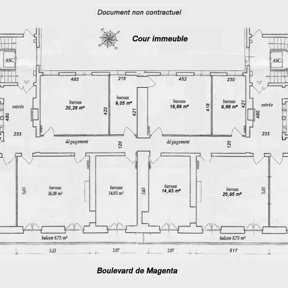 Bureau privé 20 m² 6 postes Coworking Boulevard de Magenta Paris 75010 - photo 8