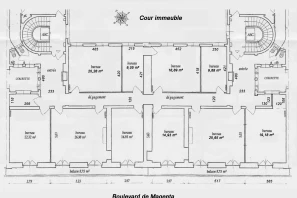 Bureau privé - 75010 - 8 postes - 2200€
