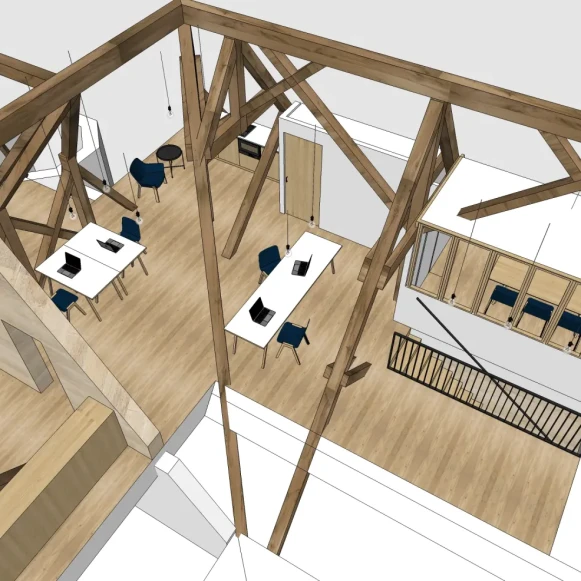 Espace indépendant 70 m² 5 postes Location bureau Cours du Médoc Bordeaux 33300 - photo 4