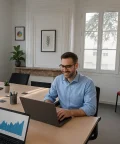 Bureau privé - 33150 - 3 postes - 690€