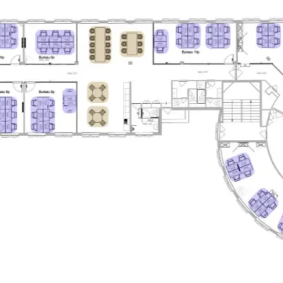 Espace indépendant 87 m² 10 postes Location bureau Avenue Georges Pompidou Levallois-Perret 92300 - photo 7