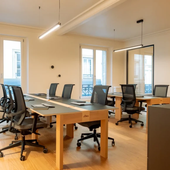 Espace indépendant 176 m² 26 postes Location bureau Rue Blanche Paris 75009 - photo 5