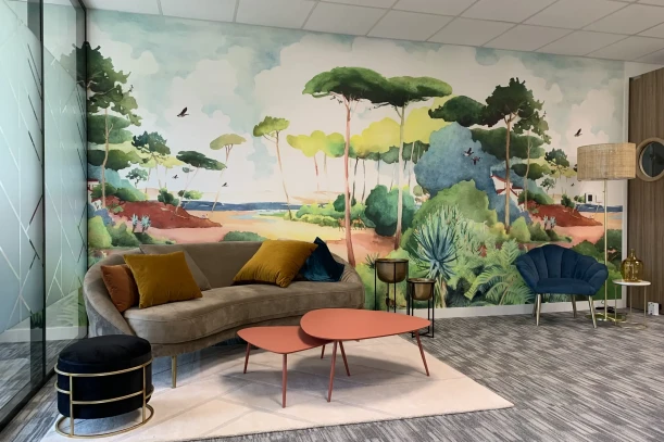 Bureau privé - 33700 - 2 postes - 926€