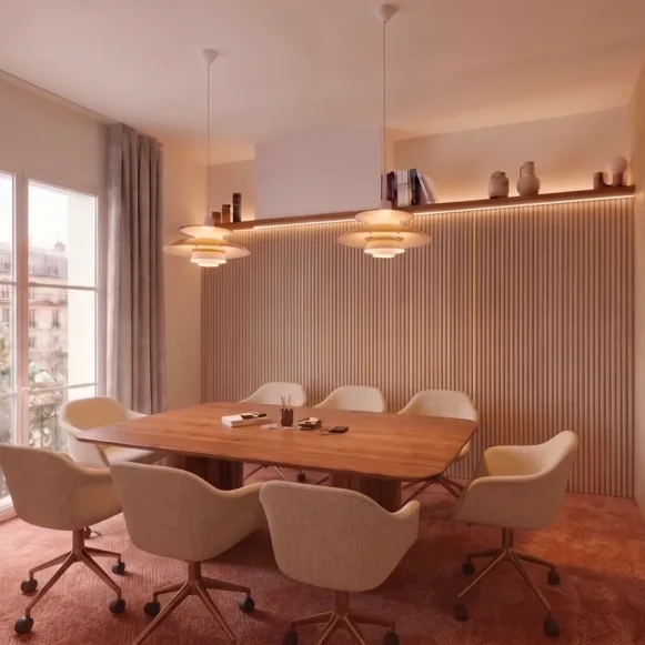 Espace indépendant 120 m² 21 postes Location bureau Rue Auber Paris 75009 - photo 7