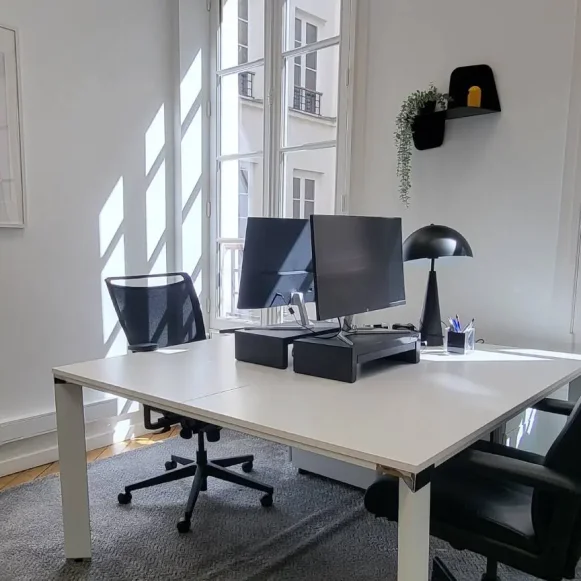 Bureau privé 13 m² 3 postes Coworking Rue Vignon Paris 75009 - photo 9