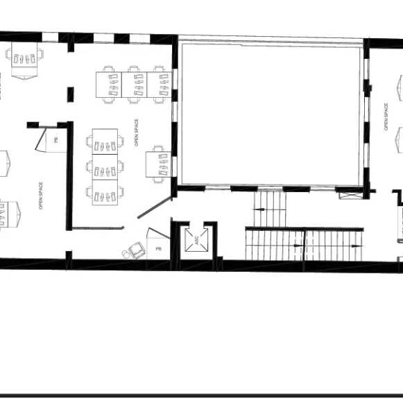Espace indépendant 800 m² 130 postes Location bureau Rue Chateaubriand Paris 75008 - photo 4