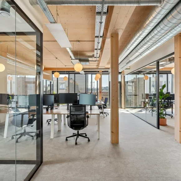 Bureau privé 390 m² 60 postes Coworking Rue Petit Clichy 92110 - photo 1