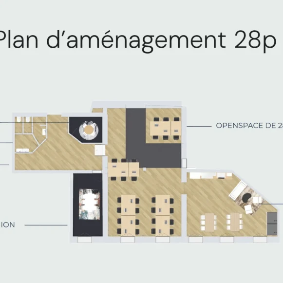Espace indépendant 190 m² 28 postes Coworking Rue de Saint-Pétersbourg Paris 75008 - photo 3