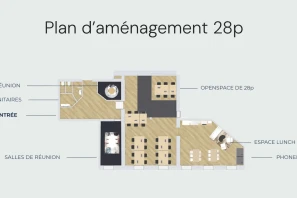 Espace indépendant - 75008 - 28 postes - 15500€