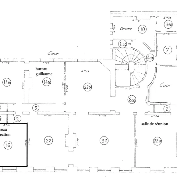 Bureau privé 16 m² 4 postes Location bureau Rue de Turbigo Paris 75001 - photo 3