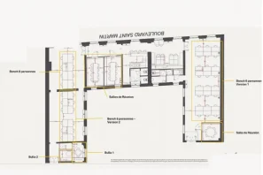 Espace indépendant - 75003 - 44 postes - 18500€
