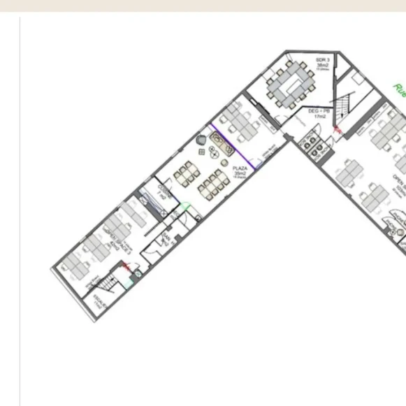 Espace indépendant 350 m² 64 postes Location bureau Rue Bréguet Paris 75011 - photo 3