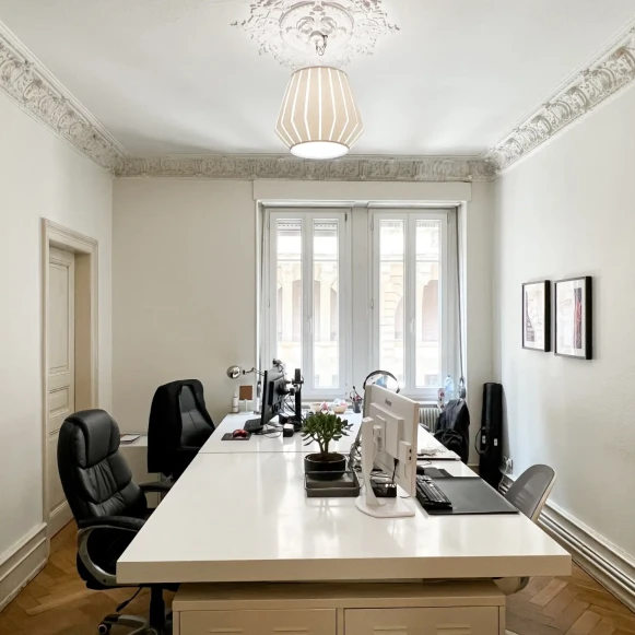 Bureau privé 17 m² 5 postes Location bureau Rue du Maréchal-Foch Strasbourg 67000 - photo 1