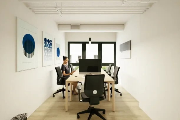 Bureau privé - 75019 - 6 postes - 3300€