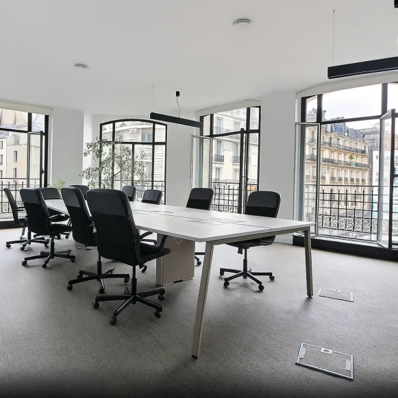 Bureau privé 140 m² 17 postes Location bureau Rue Réaumur Paris 75002 - photo 1