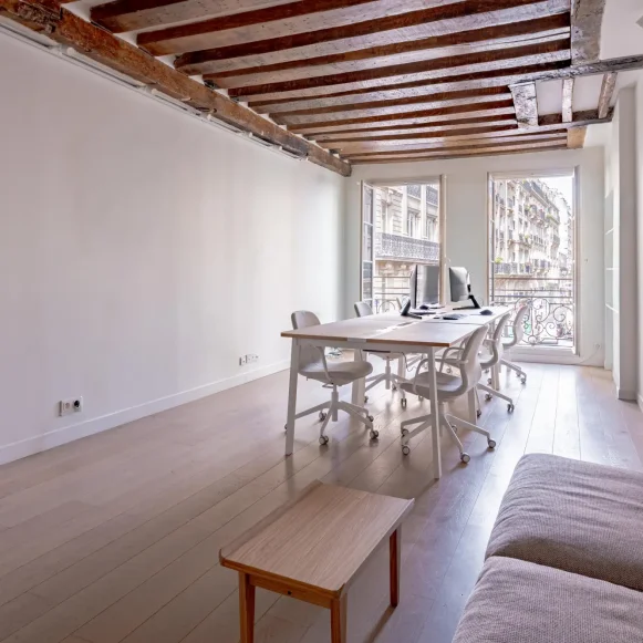 Espace indépendant 38 m² 6 postes Coworking Rue Saint-Denis Paris 75002 - photo 9