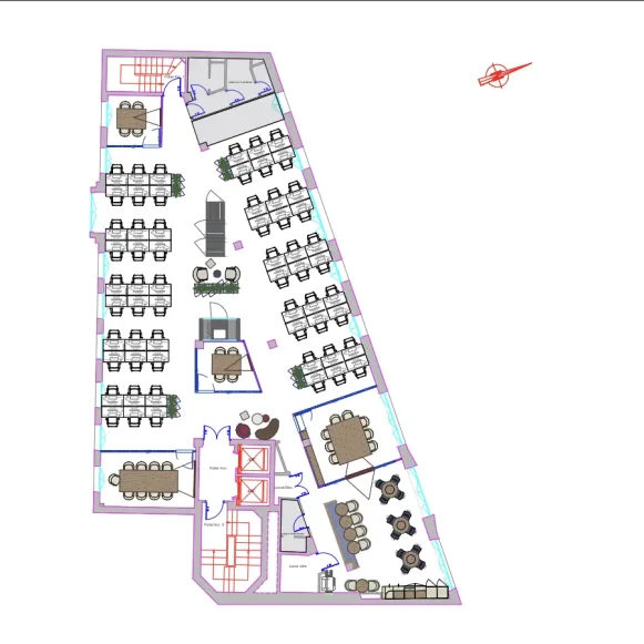 Espace indépendant 370 m² 60 postes Location bureau Rue Saint-Augustin Paris 75002 - photo 1
