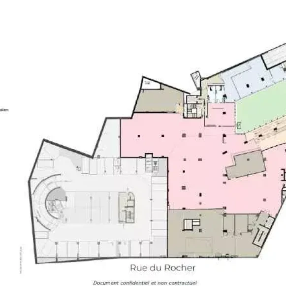 Espace indépendant 12 576 m² 1000 postes Location bureau Rue de Vienne Paris 75008 - photo 12