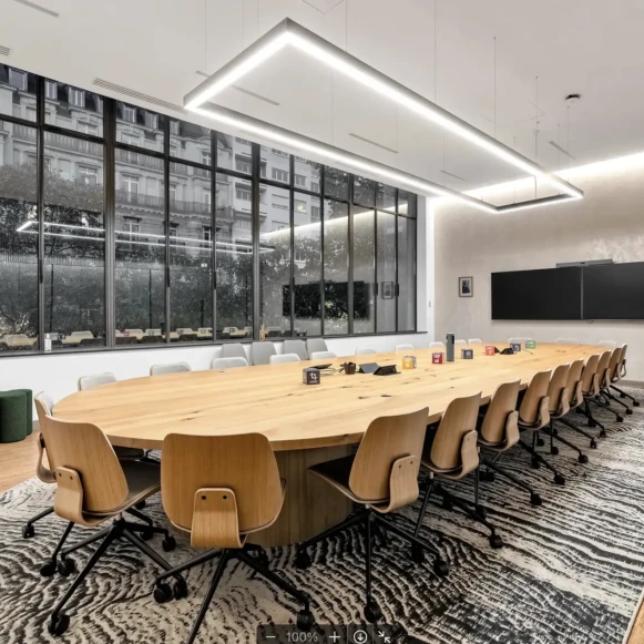 Bureau privé 98 m² 14 postes Location bureau Avenue de Villiers Paris 75017 - photo 6