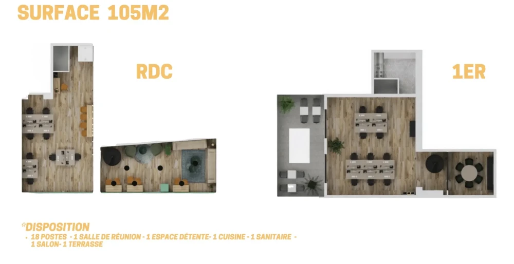 Espace indépendant - 75002 - 18 postes - 9000€