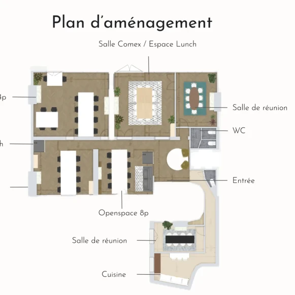 Espace indépendant 200 m² 30 postes Location bureau Rue La Fayette Paris 75009 - photo 2